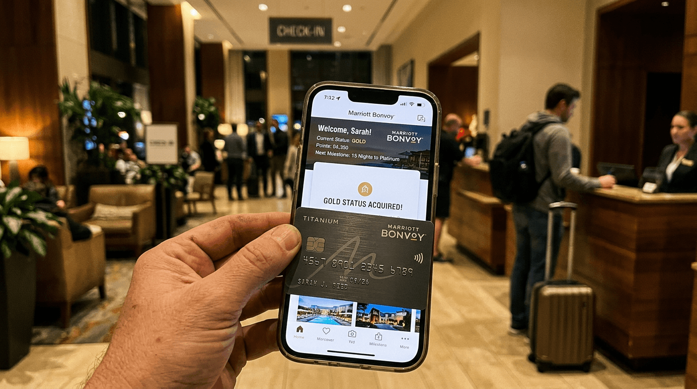 Come Ottenere lo Status Marriott Bonvoy Gold con una Carta di Credito: La Scorciatoia del 2026