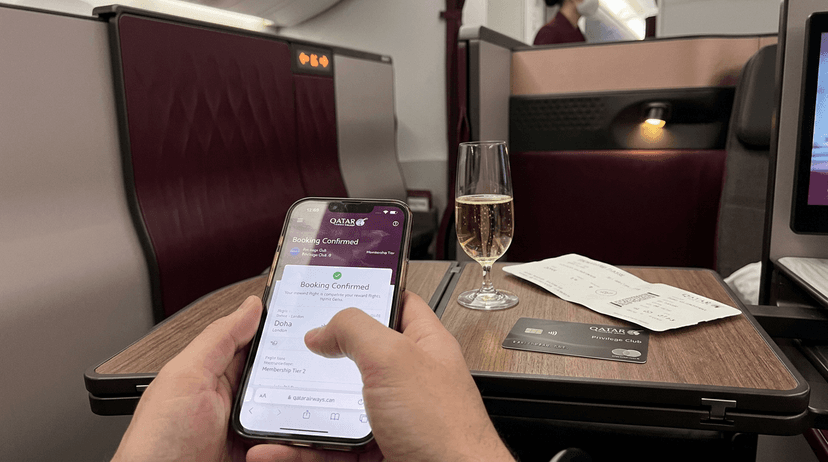 Prenotare la Qsuite di Qatar Airways con i Punti: Ecco il Miglior Programma Fedeltà per il Volo Premio nel 2026