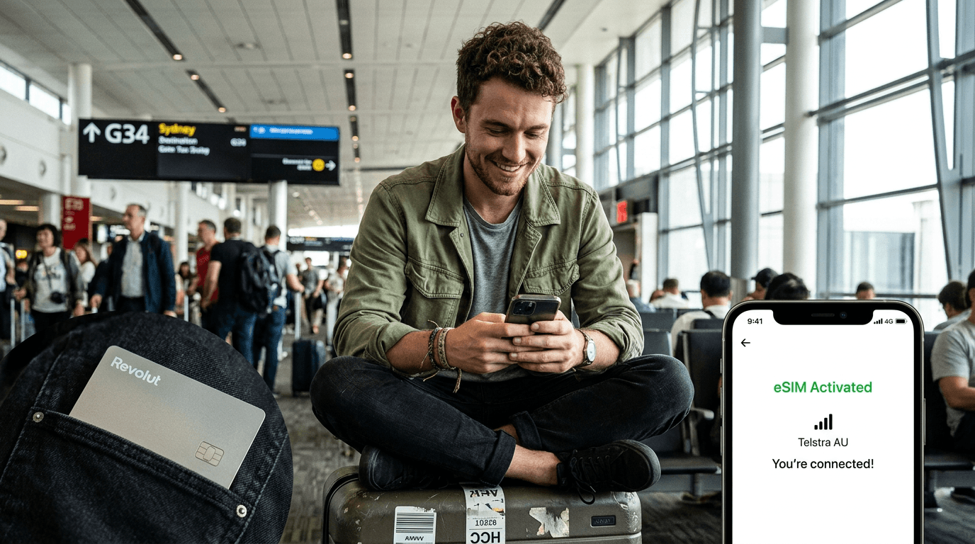 eSIM Gratis con Revolut nel 2026: Guida per Viaggiare Connessi senza Spendere un Euro